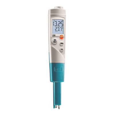 Máy đo PH Testo 206-pH1, máy đo PH nước, bút thử PH thực phẩm 206