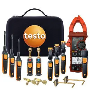 Bộ đầu dò Testo Professional Smart Probe Kit để đo nhanh điện và áp suất