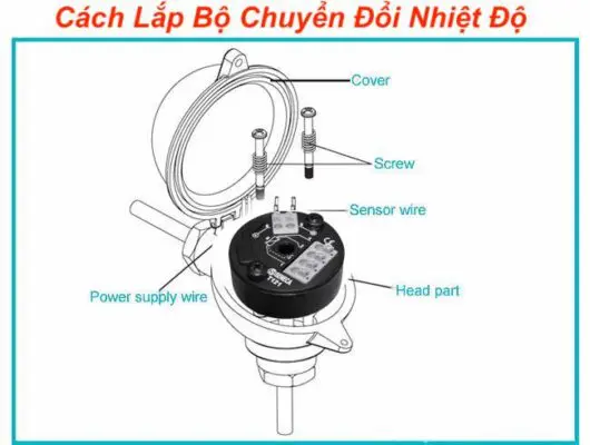 Cách lắp đặt bộ chuyển đội nhiệt độ