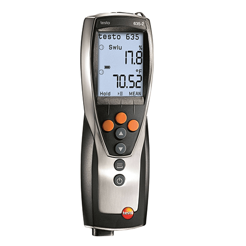 Máy đo nhiệt độ Testo 635-2: Thiết bị tự ghi nhiệt độ
