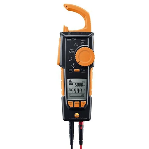 Testo 770-3: Ampe kìm đo AC/DC 600V