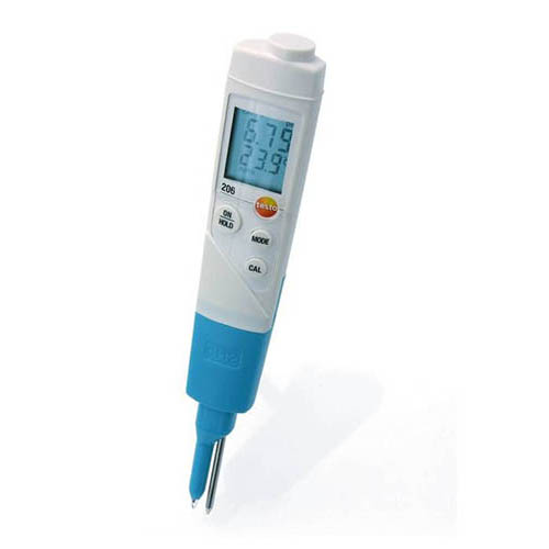 bút đo PH, máy đo PH Testo 206-pH2