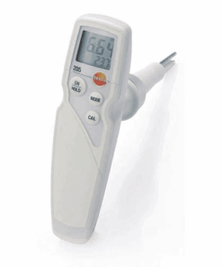máy đo ph và nhiệt độ Testo 205 kit