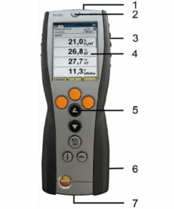 hướng dẫn sử dụng máy đo phân tích khí thải testo 350