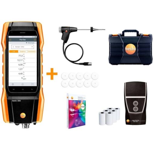 Máy phân tích khí thải Testo 300 LL - Longlife standard kit + printer kit