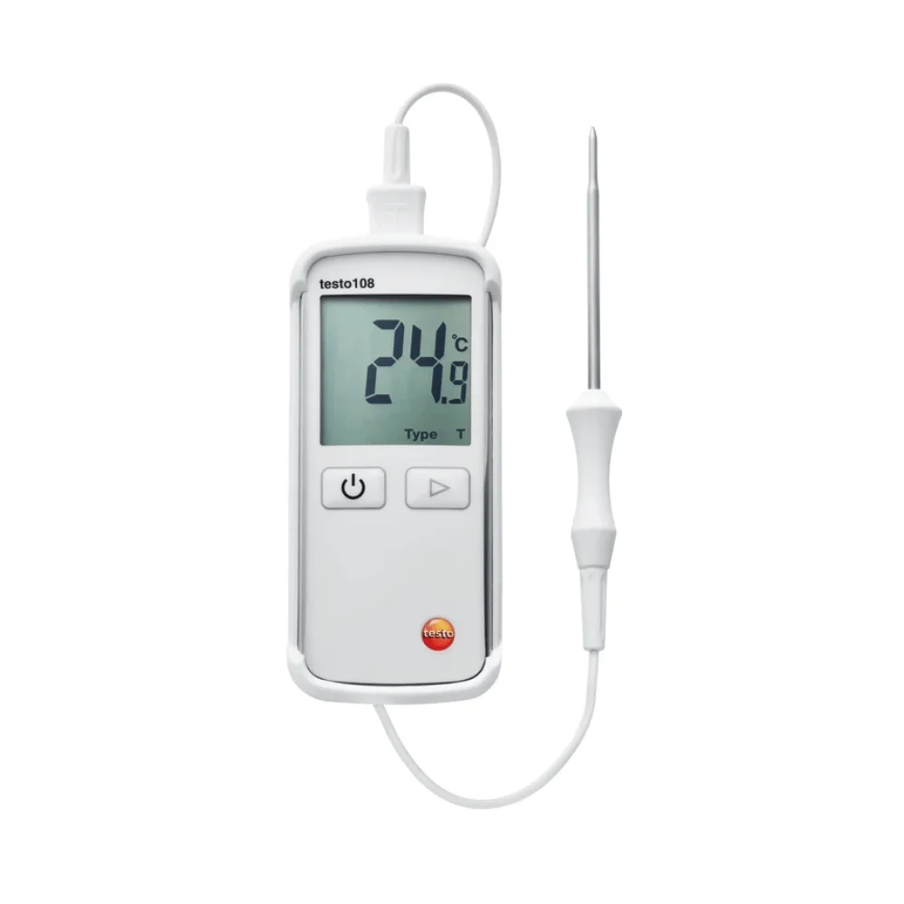 Nhiệt kế thực phẩm kỹ thuật số không thấm nước Testo 108