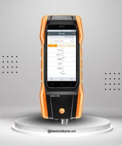 Máy phân tích khí thải có máy in Testo 300 NEXT LEVEL KIT 2 (O2, CO lên đến 4.000 ppm)