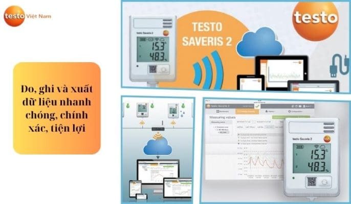 Nên lựa chọn Testo Saveris 2-H1 hay 2-H2?