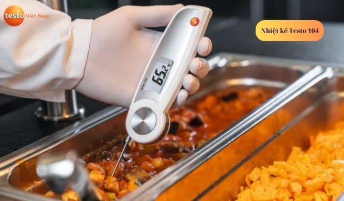 Máy đo nhiệt độ HACCP – Testo 104