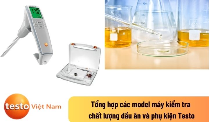 Hộp đựng máy kiểm tra chất lượng dầu ăn và phụ kiện