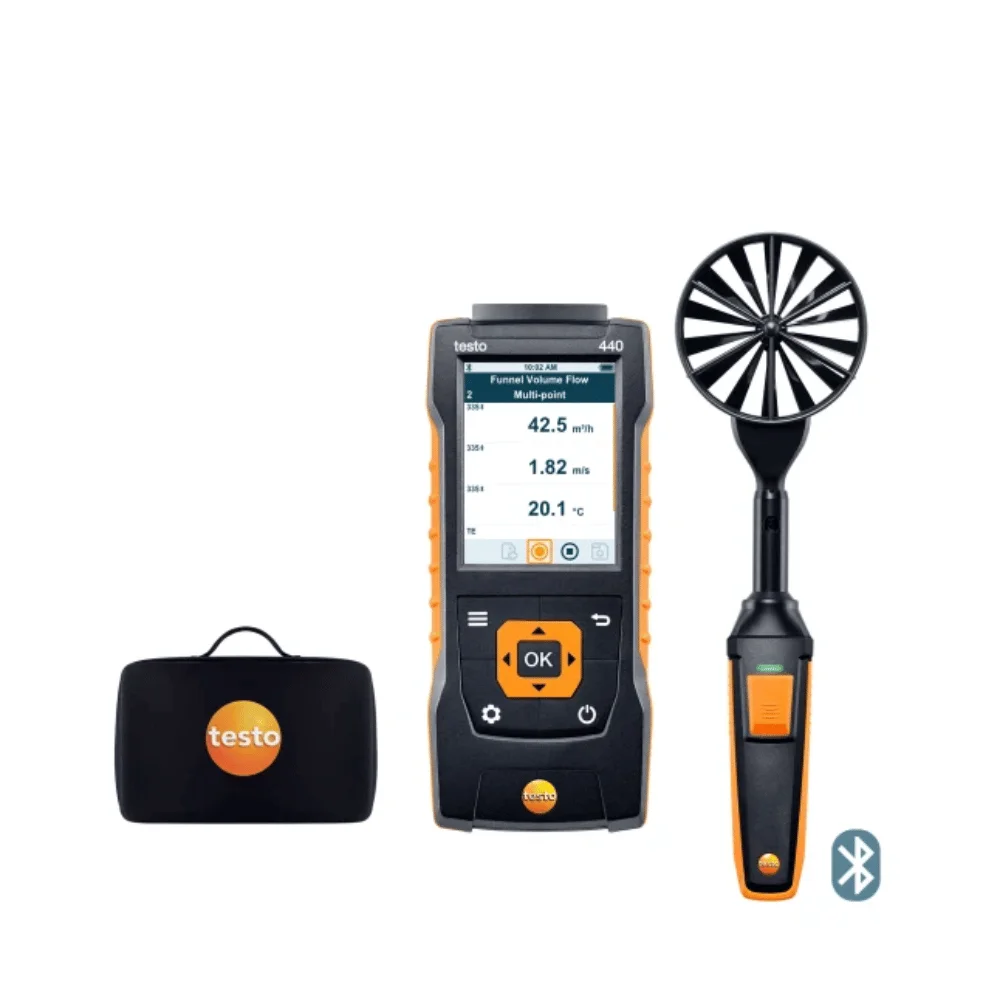 Bộ đo vận tốc gió Testo 440 100 mm Vane Kit