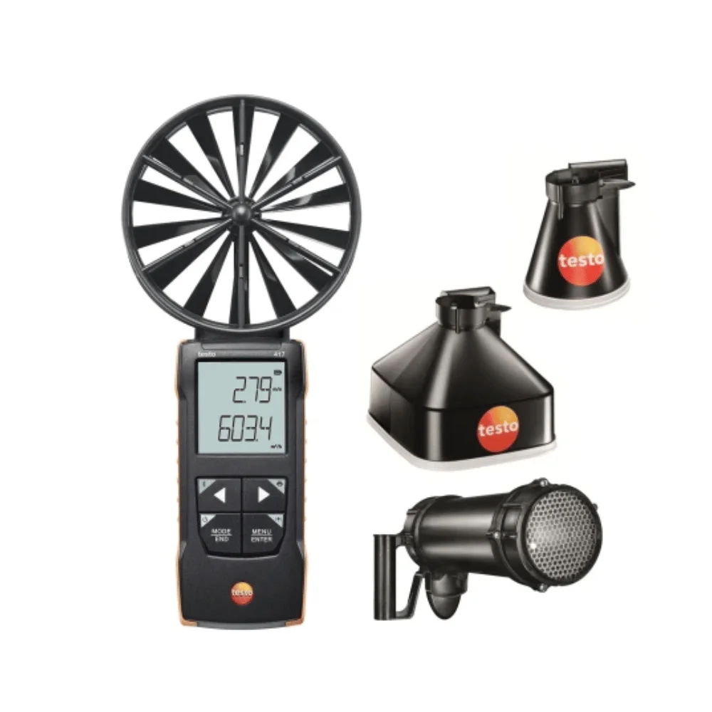Máy đo lưu lượng gió Testo 417 Kit 2