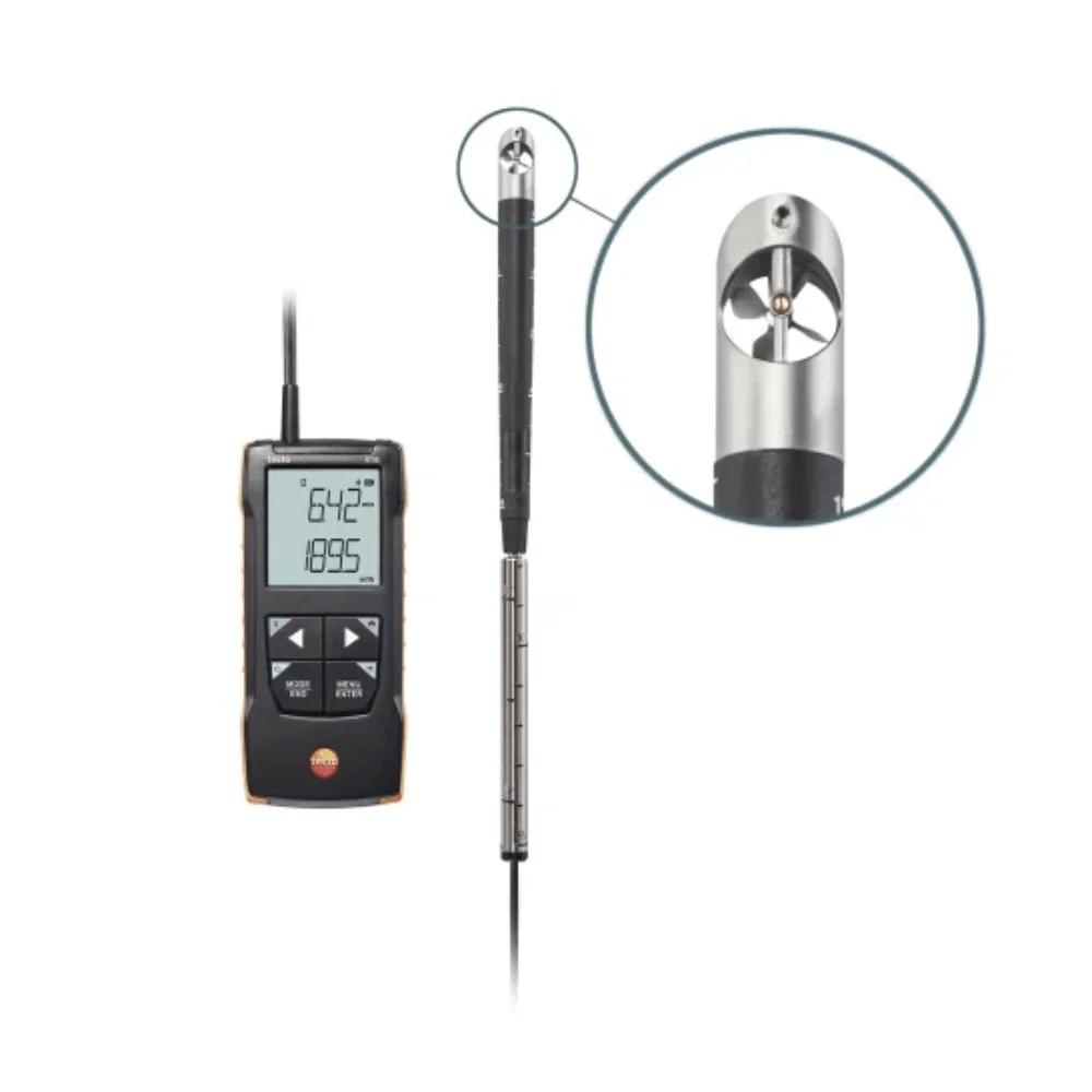 Máy đo tốc độ gió cánh quạt Testo 416