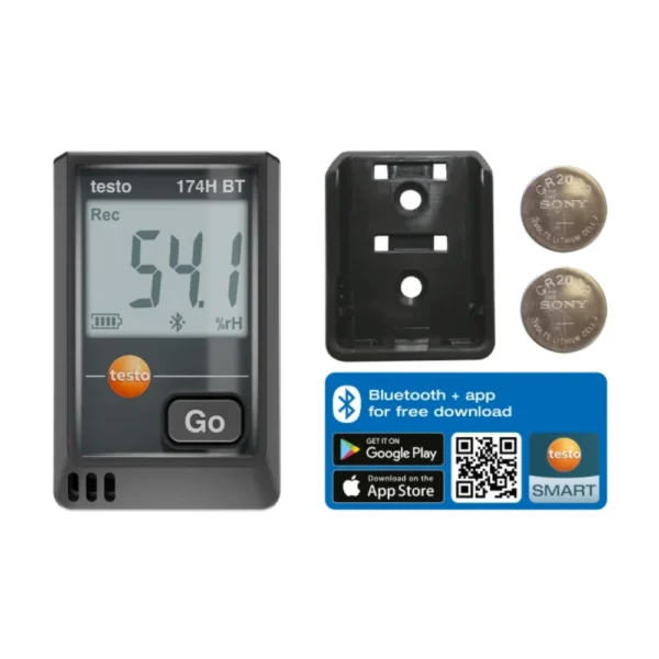 Phụ kiện theo máy Testo 174 H BT màu Đen
