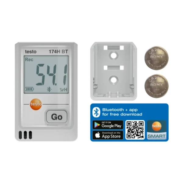Phụ kiện theo máy Testo 174 H BT màu Trắng