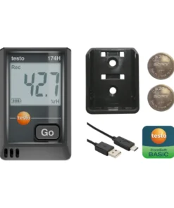 Phụ kiện theo máy Testo 174 H màu đen