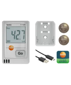 Phụ kiện theo máy Testo 174 H màu Trắng