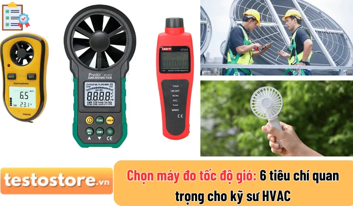 Chọn máy đo tốc độ gió