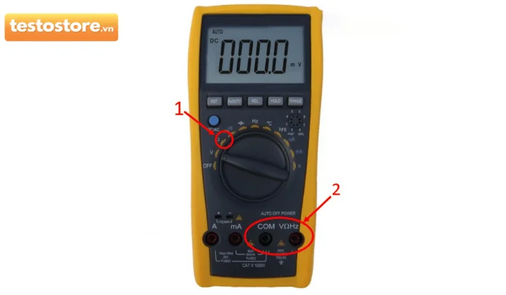 Kiểm tra tụ điện bằng thang đo điện trở