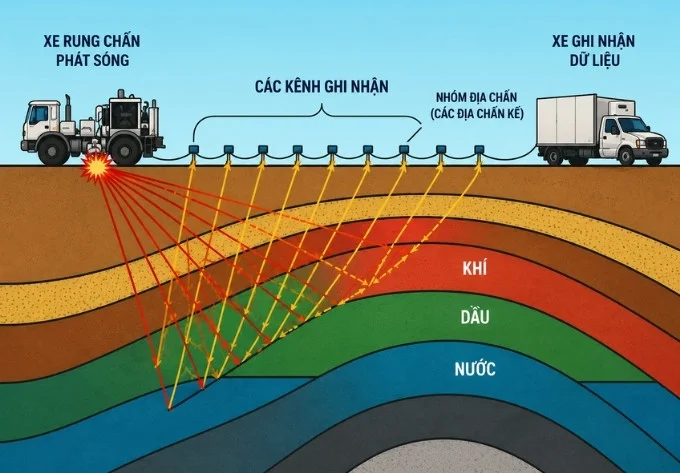 Cách hoạt động của máy đo địa chấn
