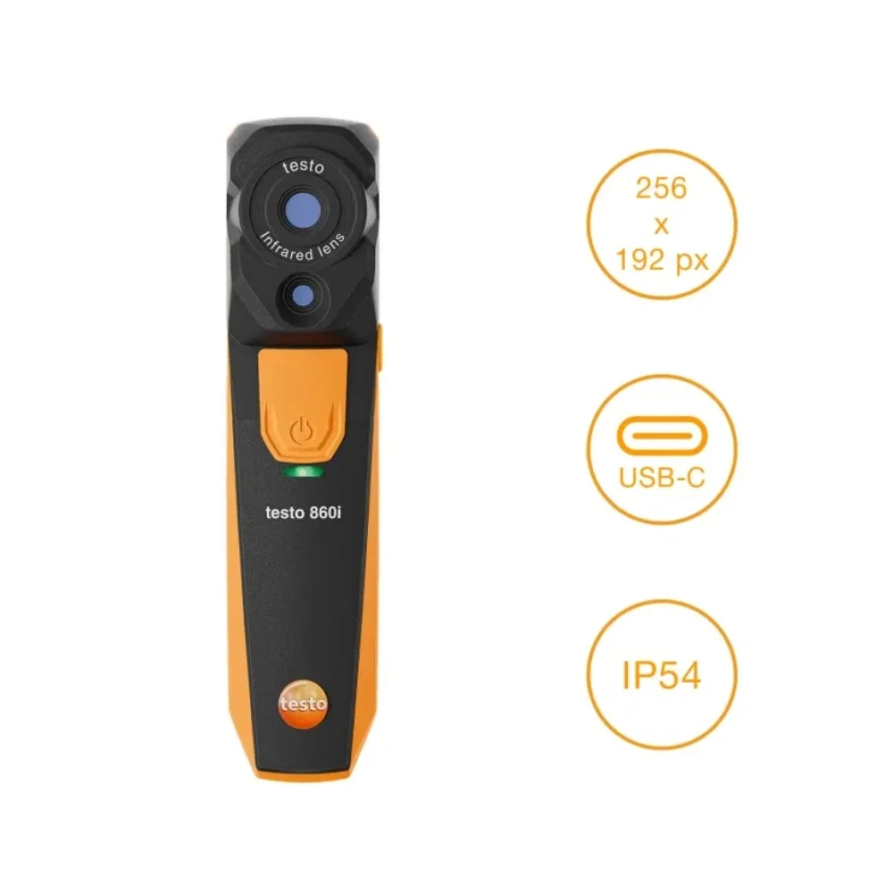 Bộ camera nhiệt không dây Testo 860i độ nét cao, bền bỉ