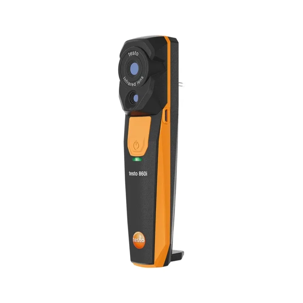 Camera nhiệt không dây Testo 860i thiết kế nhỏ gọn cao cấp với cổng sạc USB-C