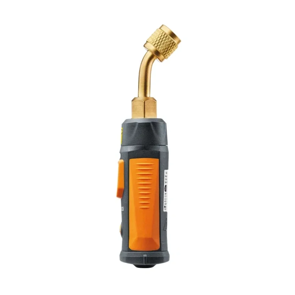 Mặt bên đầu đo áp suất Testo 552i với nút gạt tiện lợi, dễ thao tác