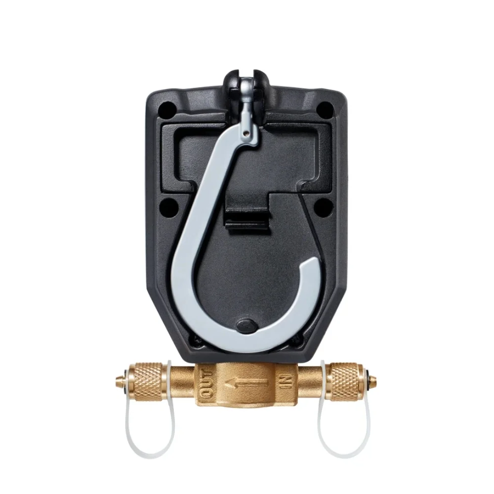 Mặt sau van nạp gas điện lạnh thông minh Bluetooth testo 560i với móc treo chắc chắn tiện lợi